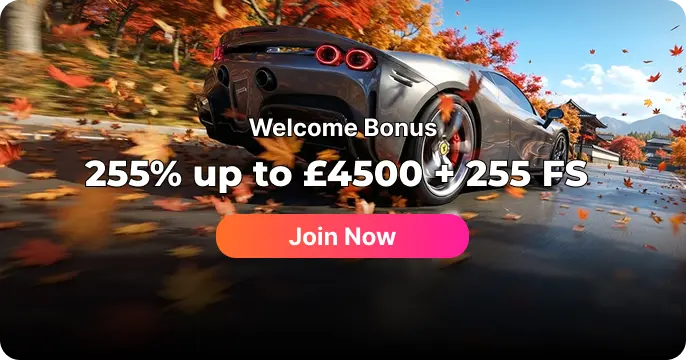 DaytonaSpin welcome bonus 225% up to ÂŁ4500 + 225 FS